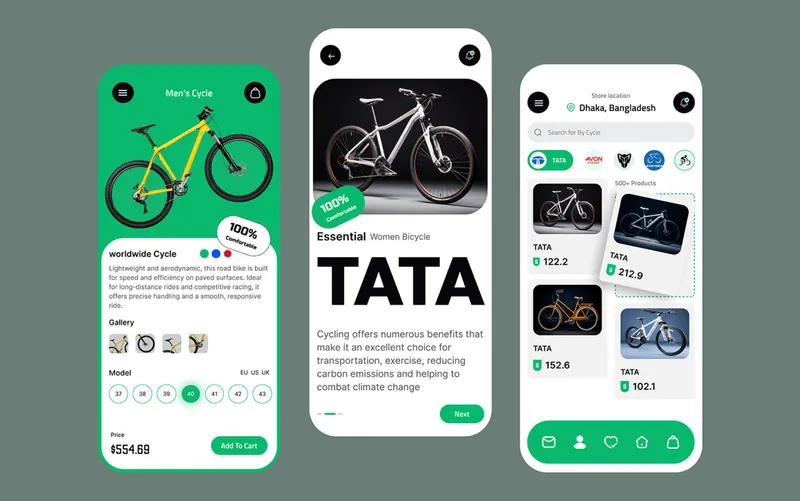 Bangla Bikes: Mobile commerce · iOS & Android