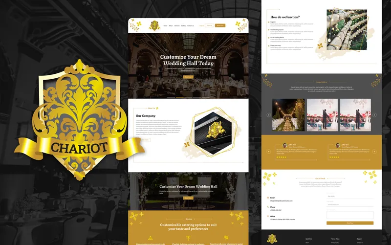 Chariot: Events platform · Web application